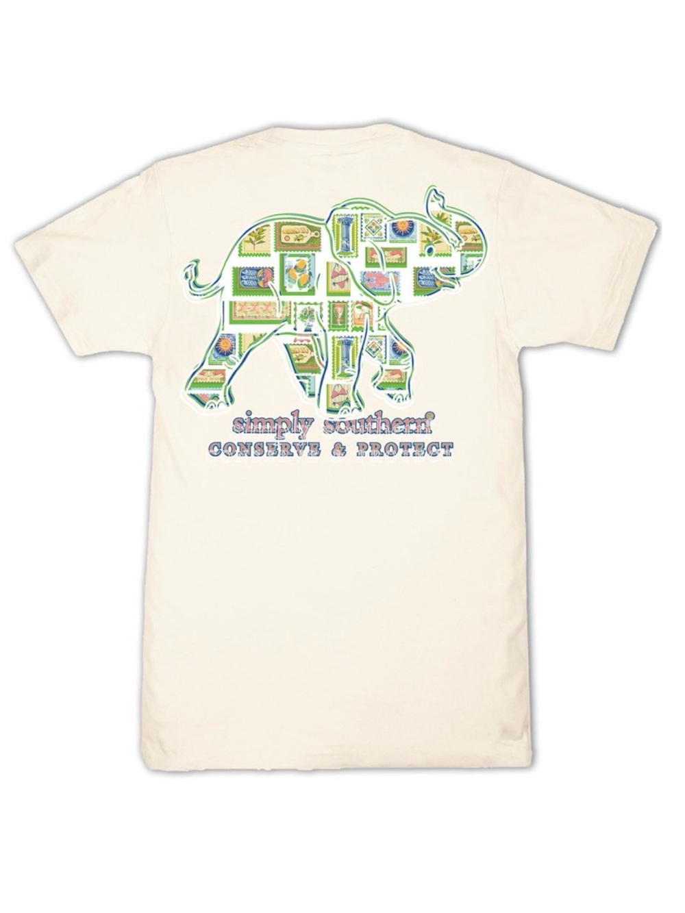 Simply Southern Elephant Tracker Graphic Tee